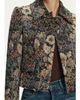 Veronica Beard Mabel Floral Tapestry Brocade Cropped Jacket - 5