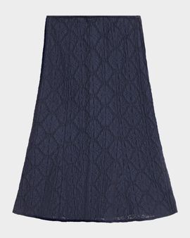 Veronica Beard Massimo Lace Midi Skirt