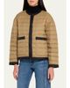 Veronica Beard Pearson Quilted Button-Front Jacket - 4