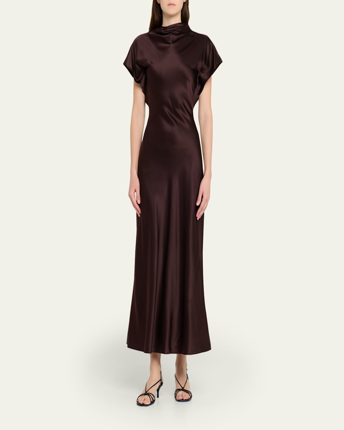 veronica beard brown silk dress Vernon dress