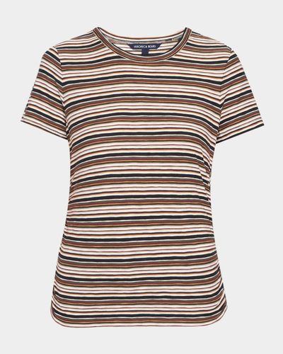 Veronica Beard Remus Striped Tee