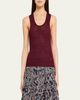 Veronica Beard Sandra Knit Tank Top - 4