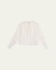 Veronica Beard Sawyer Ramie Blouse - 1