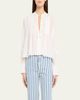 Veronica Beard Sawyer Ramie Blouse - 4