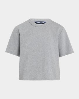 Veronica Beard Sebastian Short-Sleeve Boxy Tee