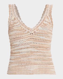 Veronica Beard Selwyn Knit Tank Top