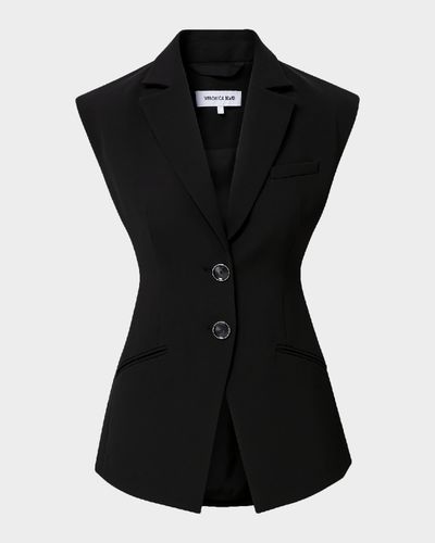 Veronica Beard Sorenne Single-Breasted Vest