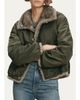 Veronica Beard Varell Reversible Faux Fur Bomber Jacket - 4