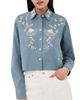 Veronica Beard Veronica Beard Aderes Shirt Blue Steel - 1