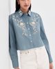 Veronica Beard Veronica Beard Aderes Shirt Blue Steel - 2
