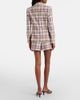 Veronica Beard Veronica Beard Allen cotton-blend plaid shorts - 5