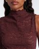 Veronica Beard Veronica Beard Alora lace jersey top - 3