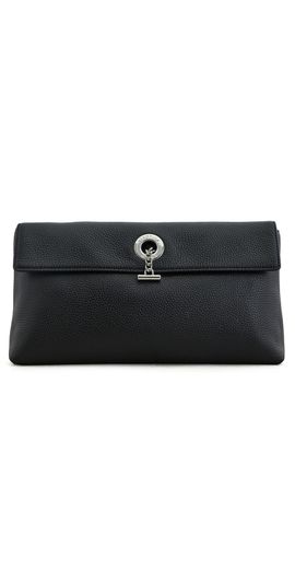 Veronica Beard Veronica Beard Anchor Clutch Black One