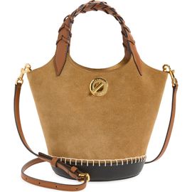 Veronica Beard Veronica Beard Anchor Colorblock Leather Bucket Bag