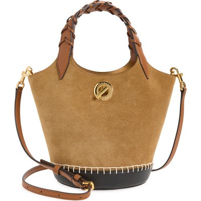 Veronica Beard Veronica Beard Anchor Colorblock Leather Bucket Bag