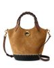 Veronica Beard Veronica Beard Anchor Whipstitch Suede Crossbody Tote - 1