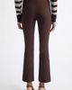 Veronica Beard Veronica Beard Arte Wool Blend Crop Flare Pants - 2