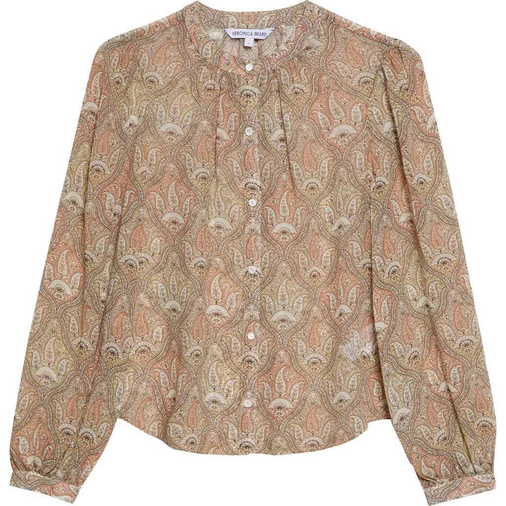 Veronica Beard Veronica Beard Ashlynn Paisley Silk Top
