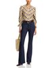 Veronica Beard Veronica Beard Ashlynn Puffed Shoulder Blouse - 2