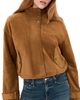 Veronica Beard Veronica Beard Bateman Suede Jacket Acorn - 1