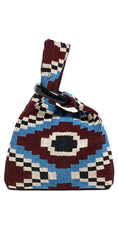 Veronica Beard Veronica Beard Beaded Swing Bag Wine Multi One