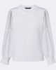 Veronica Beard Veronica Beard Bellamie lace-trimmed cotton-blend top - 1