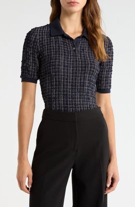 Veronica Beard Veronica Beard Benedetta Plaid Polo