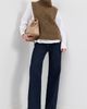 Veronica Beard Veronica Beard Bentleigh Knit Vest Ochre - 5
