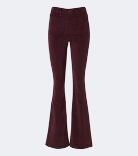 Veronica Beard Veronica Beard Beverly cotton corduroy flared pants