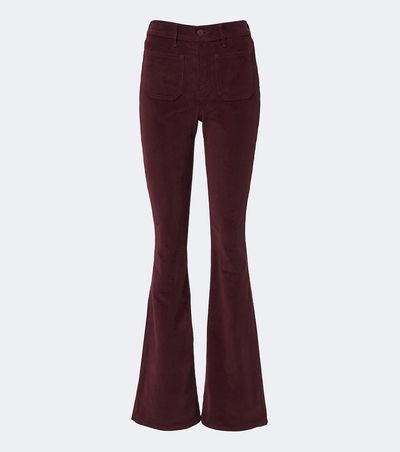 Veronica Beard Veronica Beard Beverly cotton corduroy flared pants
