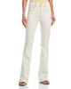 Veronica Beard Veronica Beard Beverly High Rise Skinny Flare Jeans in Ecru - 1