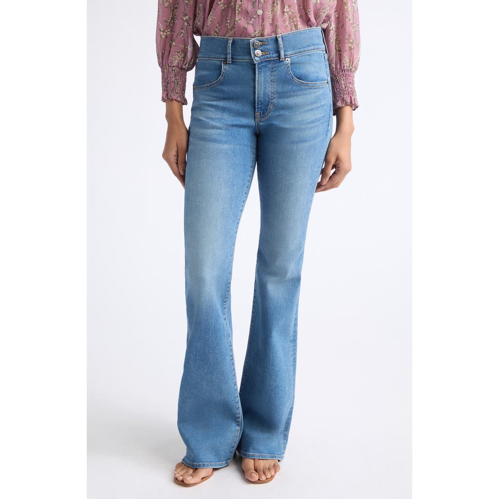 Veronica Beard Veronica Beard Beverly Mid Rise Skinny Flare Jeans