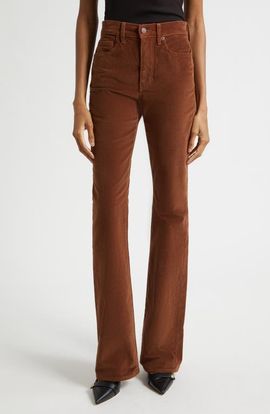 Veronica Beard Veronica Beard Beverly Skinny Flare Corduroy Pants