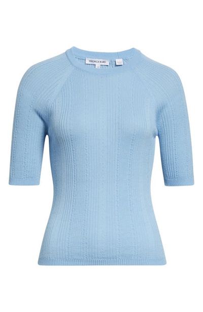 Veronica Beard Veronica Beard Brielle Raglan Rib Knit Top