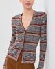 Veronica Beard Veronica Beard Calliope Cardigan Rust Multi - 2