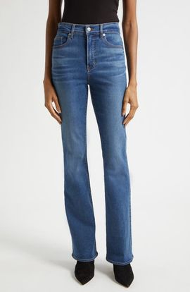 Veronica Beard Veronica Beard Cameron High Waist Bootcut Jeans