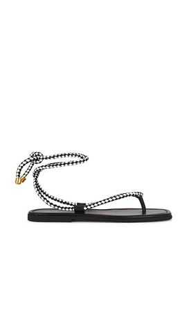 Veronica Beard Veronica Beard Carmina Woven Cord Sandal