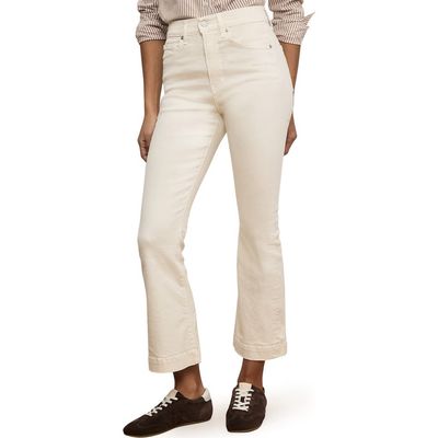 Veronica Beard Veronica Beard Carson High Waist Flare Ankle Jeans