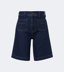 Veronica Beard Veronica Beard Carter denim Bermuda shorts