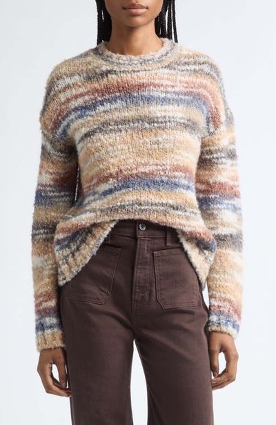 Veronica Beard Veronica Beard Castile Marled Crewneck Sweater