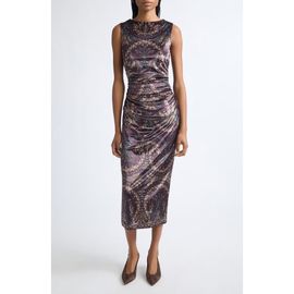 Veronica Beard Veronica Beard Charissa Ruched Sleeveless Dress