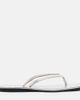 Veronica Beard Veronica Beard Clea leather-trimmed PVC thong sandals - 5
