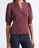 Veronica Beard Veronica Beard Coraleet Puff Shoulder Top - 4