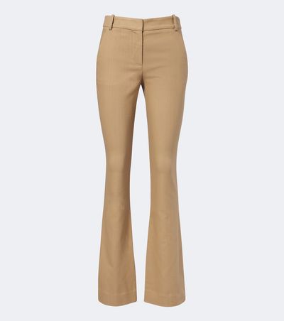Veronica Beard Veronica Beard Corbette twill flared pants