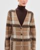 Veronica Beard Veronica Beard Covey Cardigan Camel Multi - 2