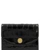 Veronica Beard Veronica Beard Croc Embossed Flap Leather Card Case - 1