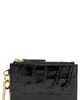 Veronica Beard Veronica Beard Croc Embossed Zip Card Holder - 1