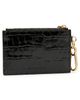 Veronica Beard Veronica Beard Croc Embossed Zip Card Holder - 3