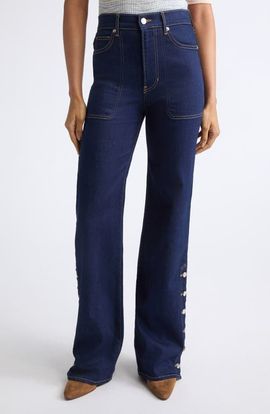 Veronica Beard Veronica Beard Crosbie Straight Leg Jeans
