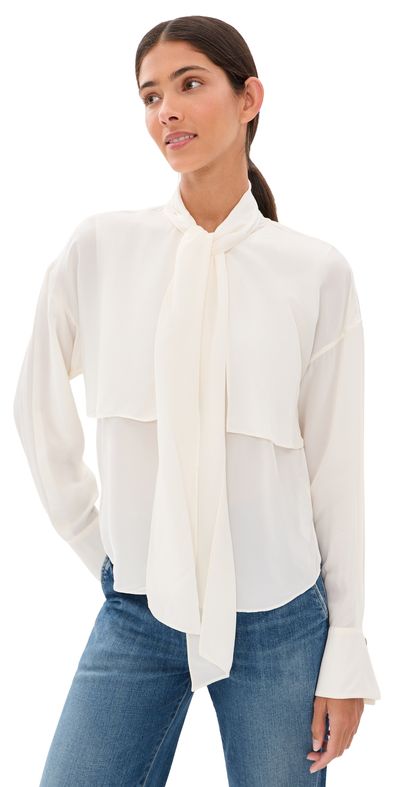 Veronica Beard Veronica Beard Darlis Blouse Dove
